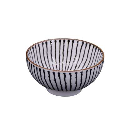 Korean Japanese Customized Painting Ceramic Bowls Noodle Bowl Salad Bowl For Wholesale