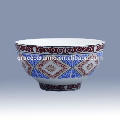 Bulk 4.5 inch Vintage Custom Fine Porcelain Ceramic Bowls Serving Bowls